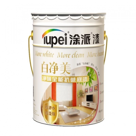 涂派“白净美”净味全能抗碱底漆